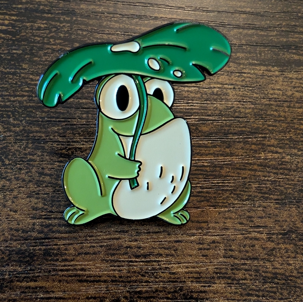 Frog Enamel Pin